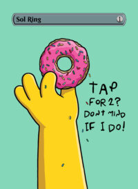 Sol Ring - Donut Simpson
